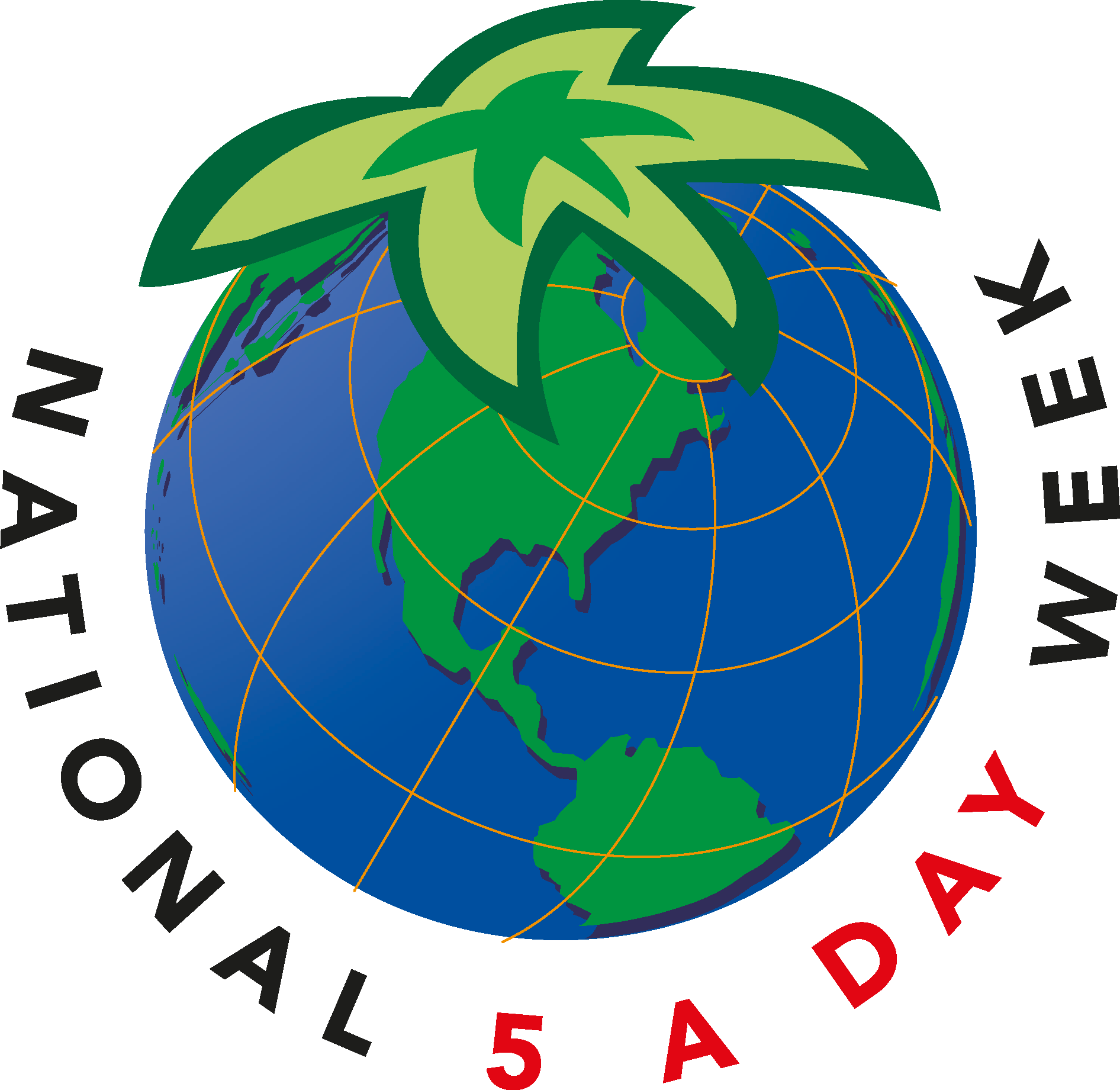 National 5 A Day Week Logo Vector Logo